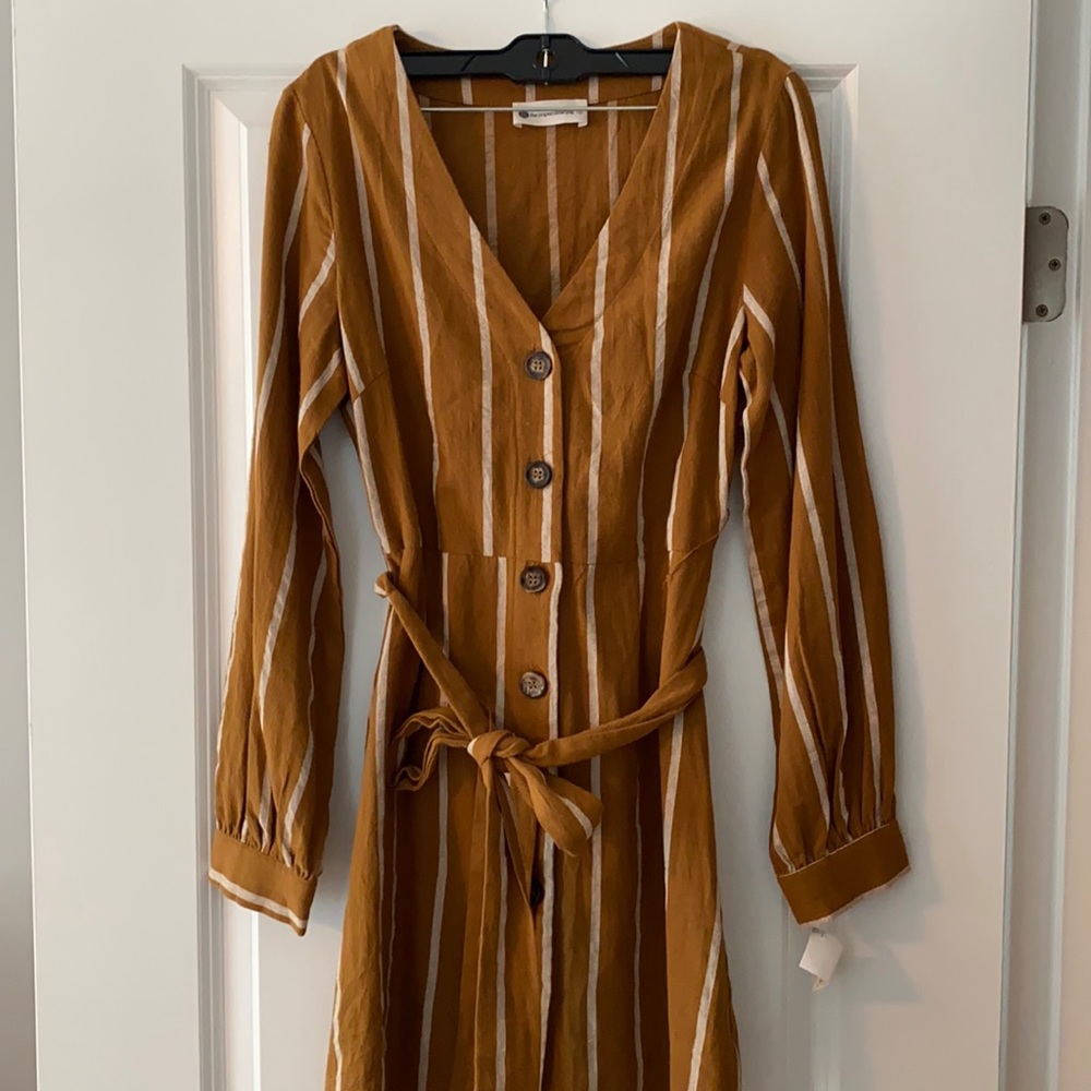Brown Boutique Dress
